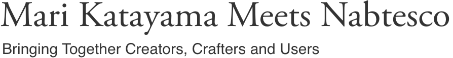 Bringing Together Creators, Crafters and Users