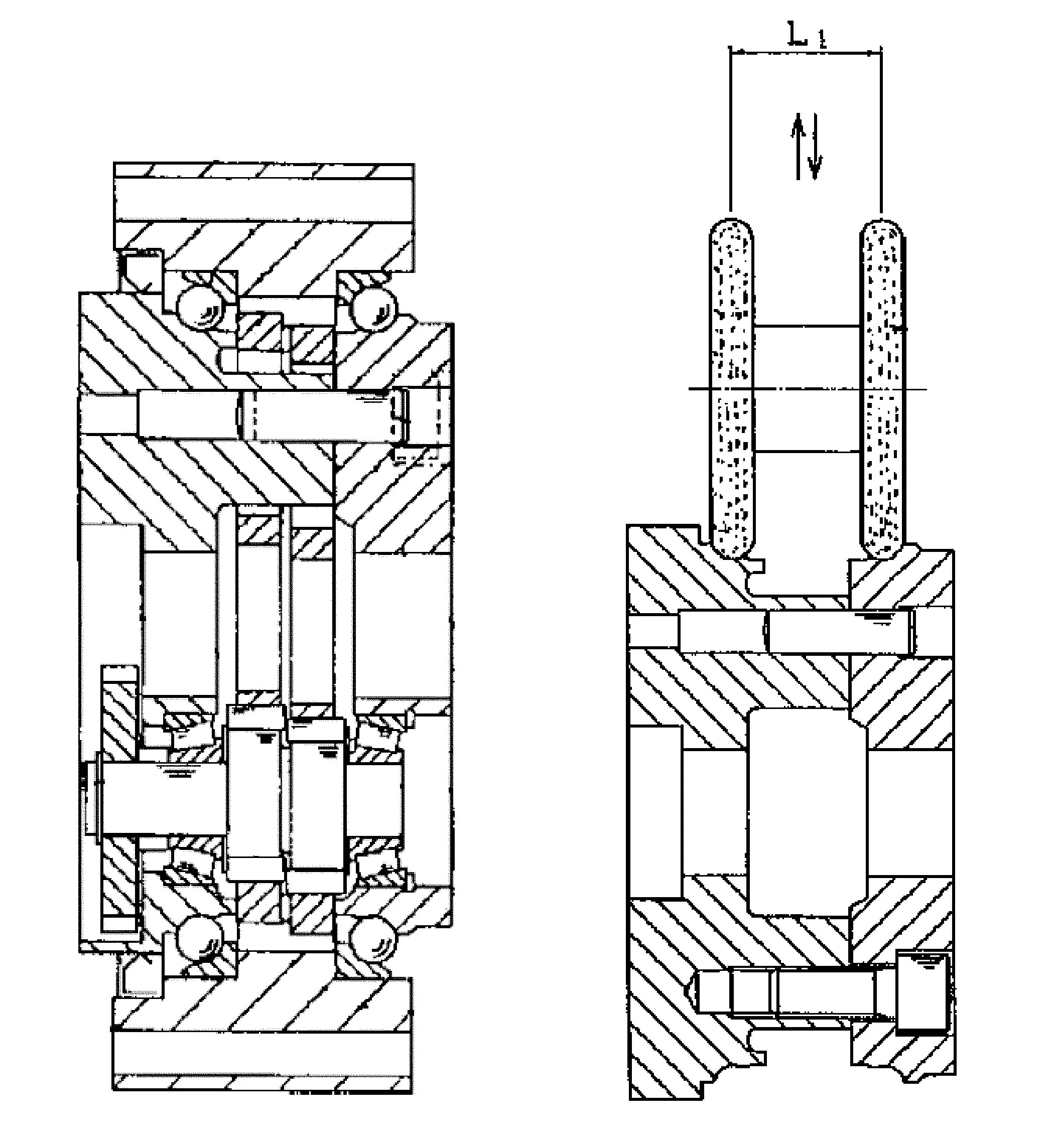 ECCENTRIC ORBITING TYPE REDUCTION GEAR, AND ITS MANUFACTURING METHOD