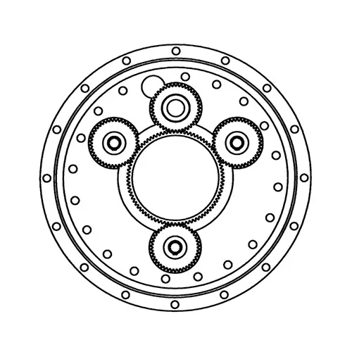 精密減速機RV™ 回転導入部機構