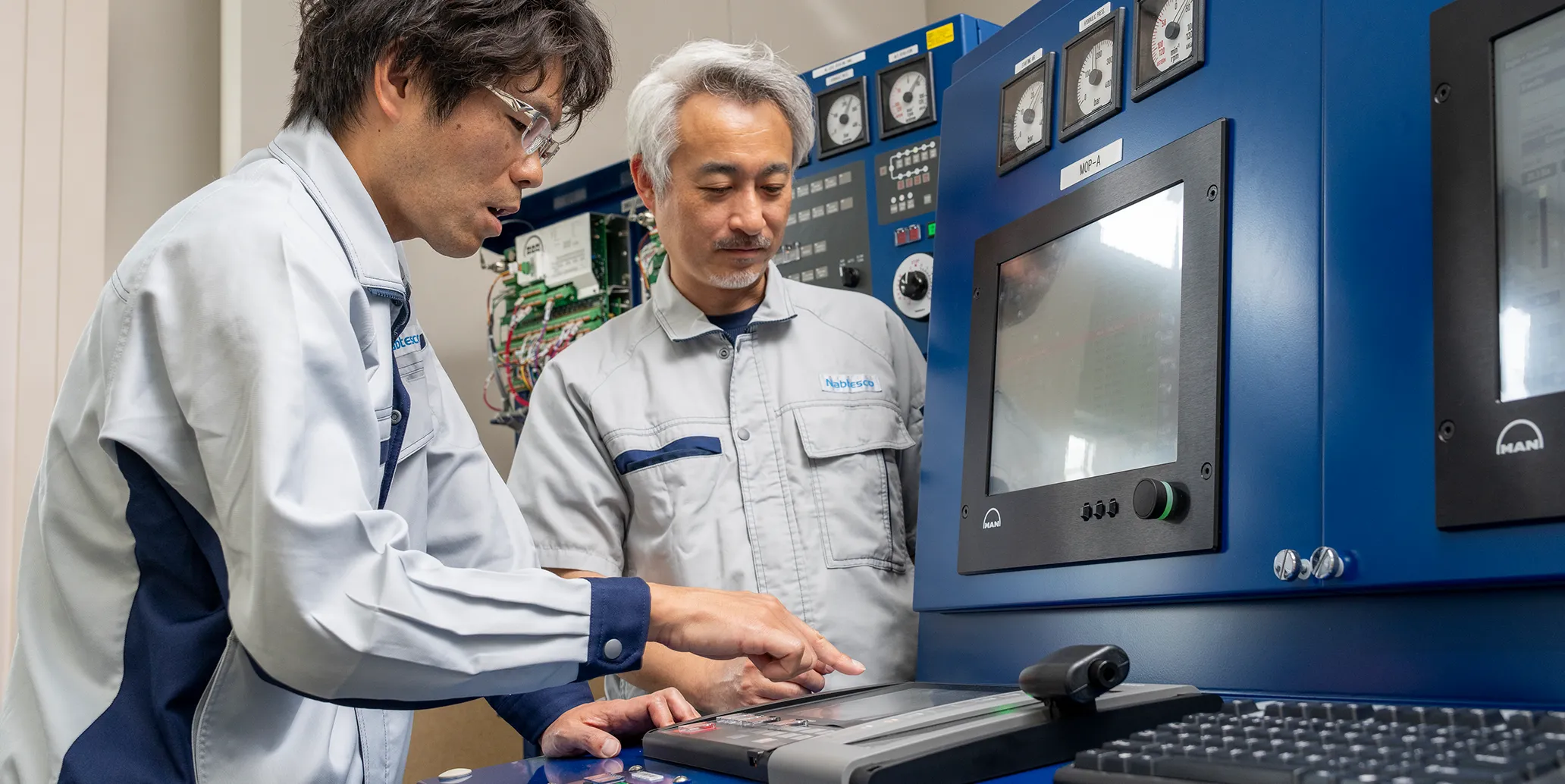 Kawasaki operating the system