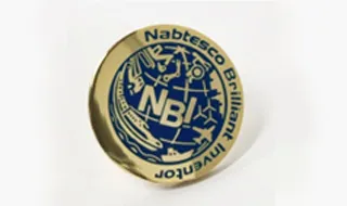 A badge given to excellent in-house inventors
