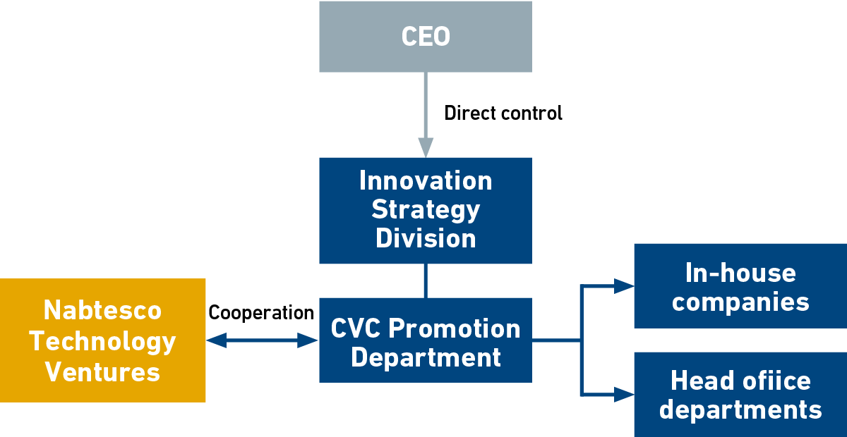 Organizational structure for CVC