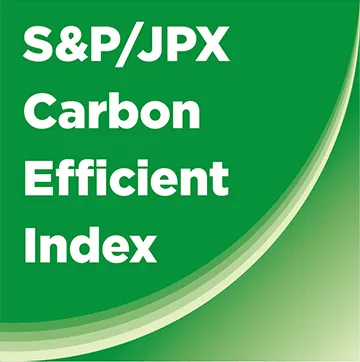 S&P/JPX Carbon efficient Index Logo