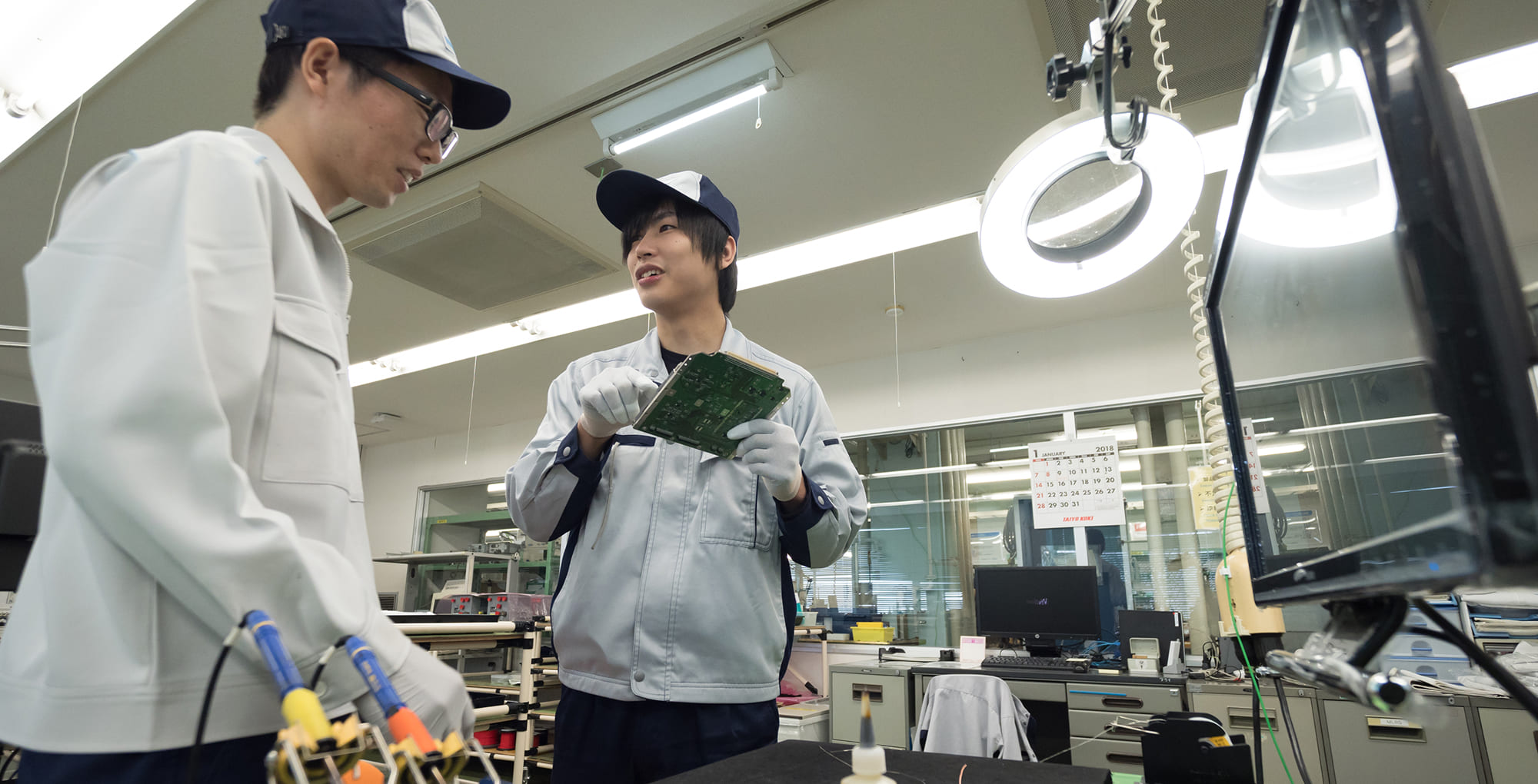 説明会で共感。電機メーカー志望から一転ナブテスコへ