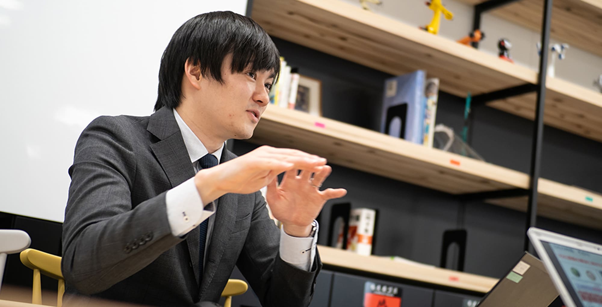貢献できる業界の幅広さや海外売上比率の高さが魅力