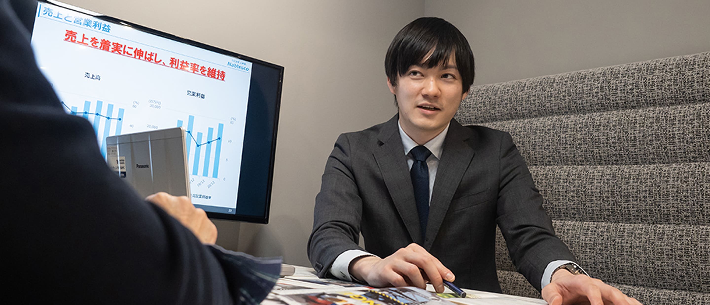 案件管理の旗振り役として、精密減速機の量産採用に向けた取りまとめ役を担う